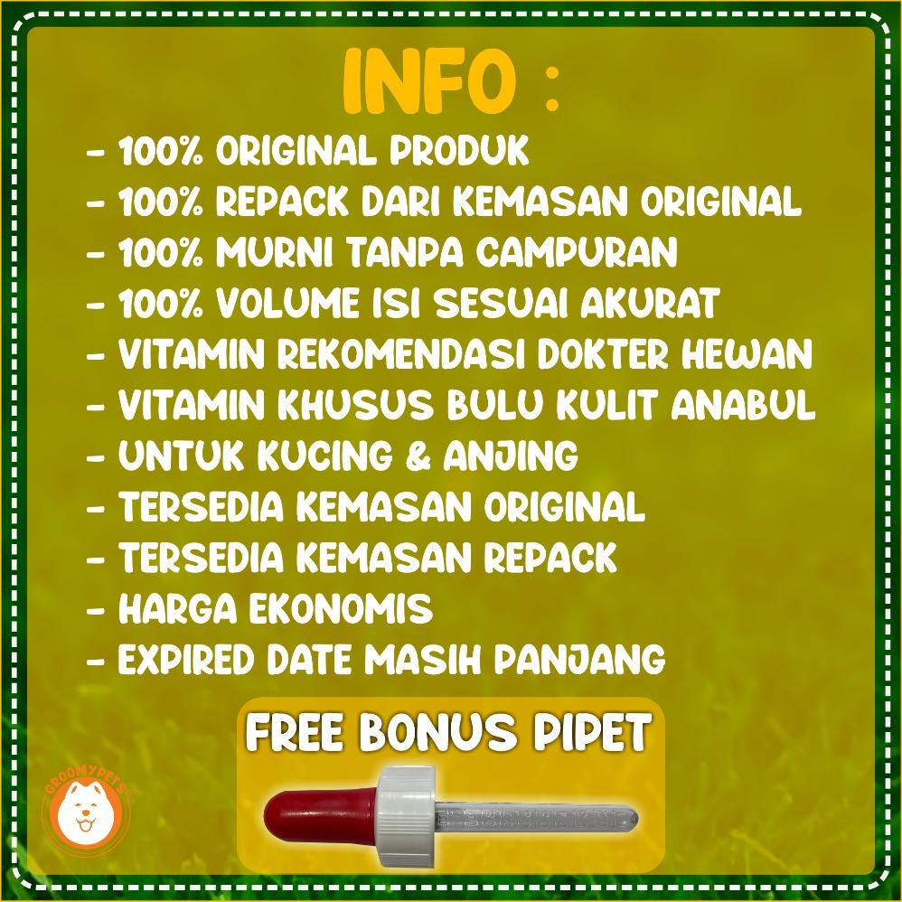 Virbac Megaderm Vitamin Bulu Kucing Dan Anjing Megaderm