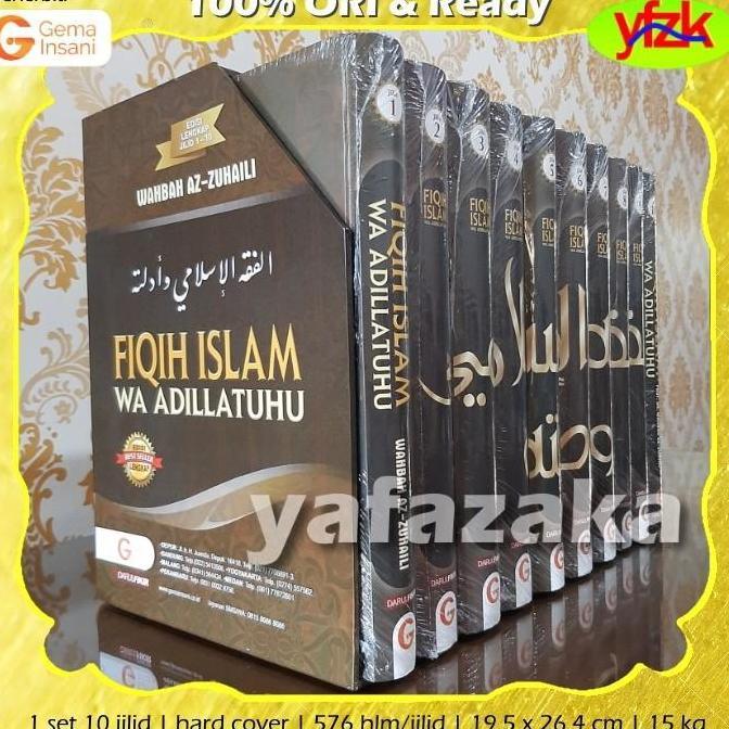 Buku Fiqih Islam Wa Adillatuhu Set ORI Wahbah Zuhaili Kitab Fiqh Fikih
