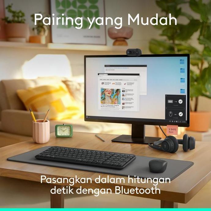 8Garasbek - Logitech K25 Bluetooth Keyboard Ringkas, Numeric Key, Spill Resistant