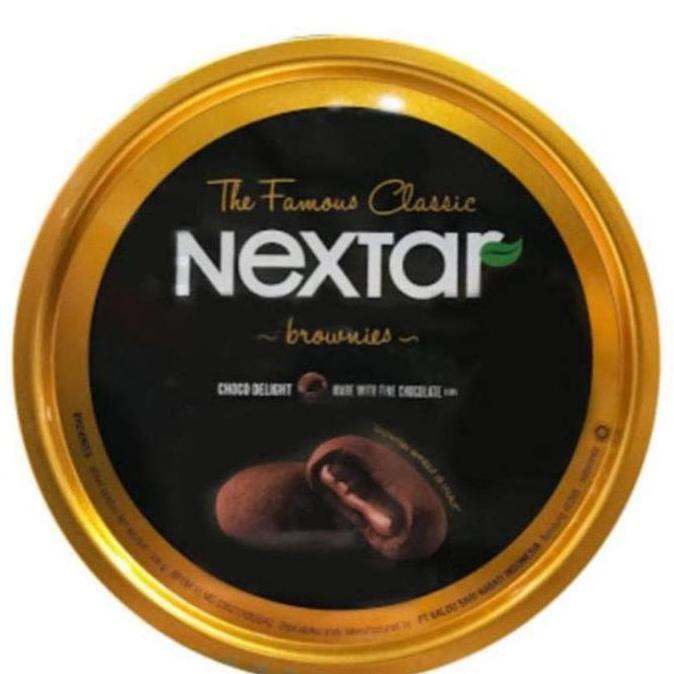 Nextar Coklat Brownies Kaleng 336gr Original