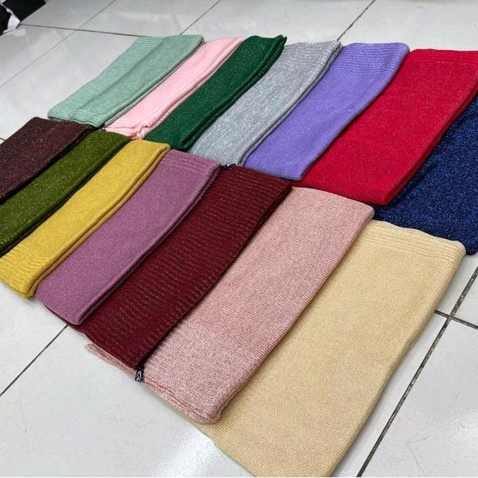 Pashmina rajut premium daleman kerudung pengantin