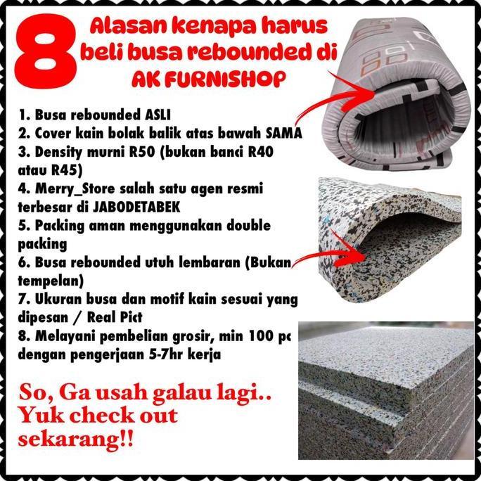 NEW KASUR BUSA LIPAT REBOUNDED ANTI KEMPES - BUKAN BUSA BIASA ORI