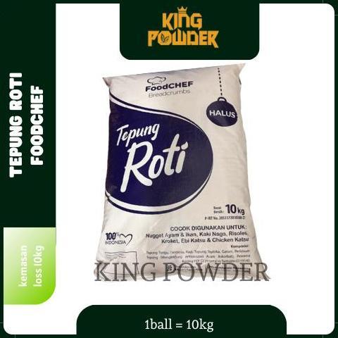 Murah Tepung Roti 10Kg | Tepung Panir Foodchef | Tepung Roti 1 Ball