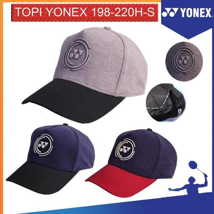 BEBAS ONGKIR - YONEX SOUVENIR CAP 198 220 H-S / TOPI YONEX / TOPI PRIA YONEX ORIGINAL