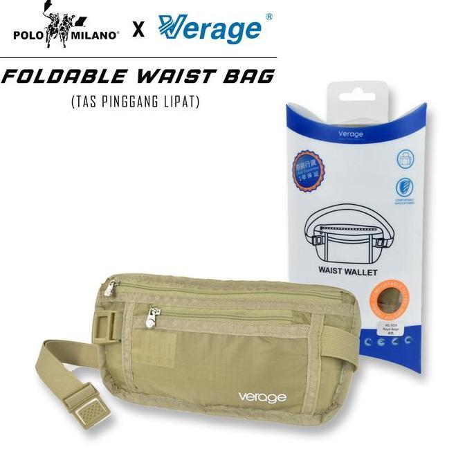 NEW POLO MILANO X VERAGE TAS PINGGANG LIPAT ORI