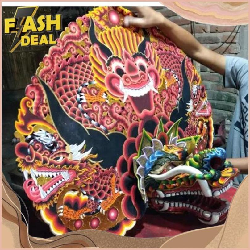 BARONGAN DEVIL SPON DIHIASI GONDEL CELANA BARONGAN / BARONGAN ANAK CAPLOKAN KAIN PANJANG ANAK ANAK D