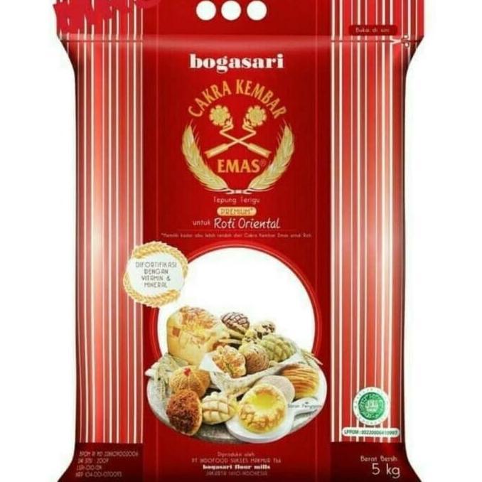 Sale Tepung Cakra Kembar Emas Bogasari Premium Oriental
