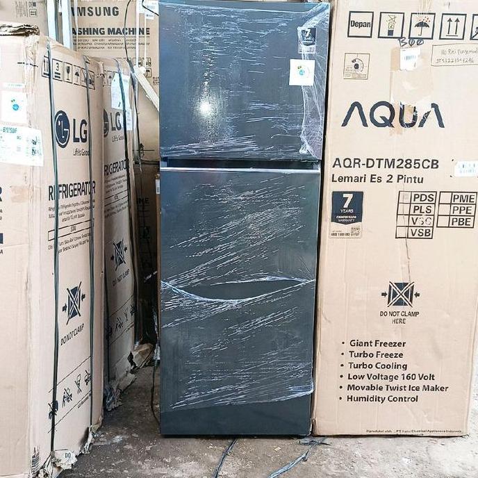 Terlaris Kulkas Aqua Aqr-Dtm285Cb 2 Pintu Model Baru Garansi Resmi Aqua Barang Baru Tp Barang Cuci G