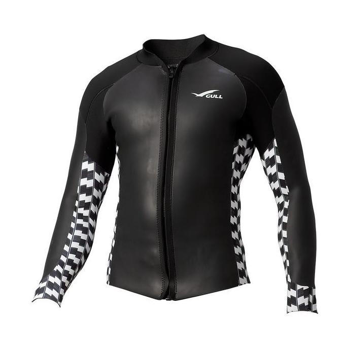 Miliki Gull Wetsuit 3 Mm Skin Jacket Men'S