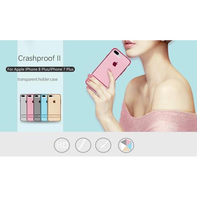 TERBARU - Soft Case Nillkin Iphone 8 Plus TPU Crashproof II Series