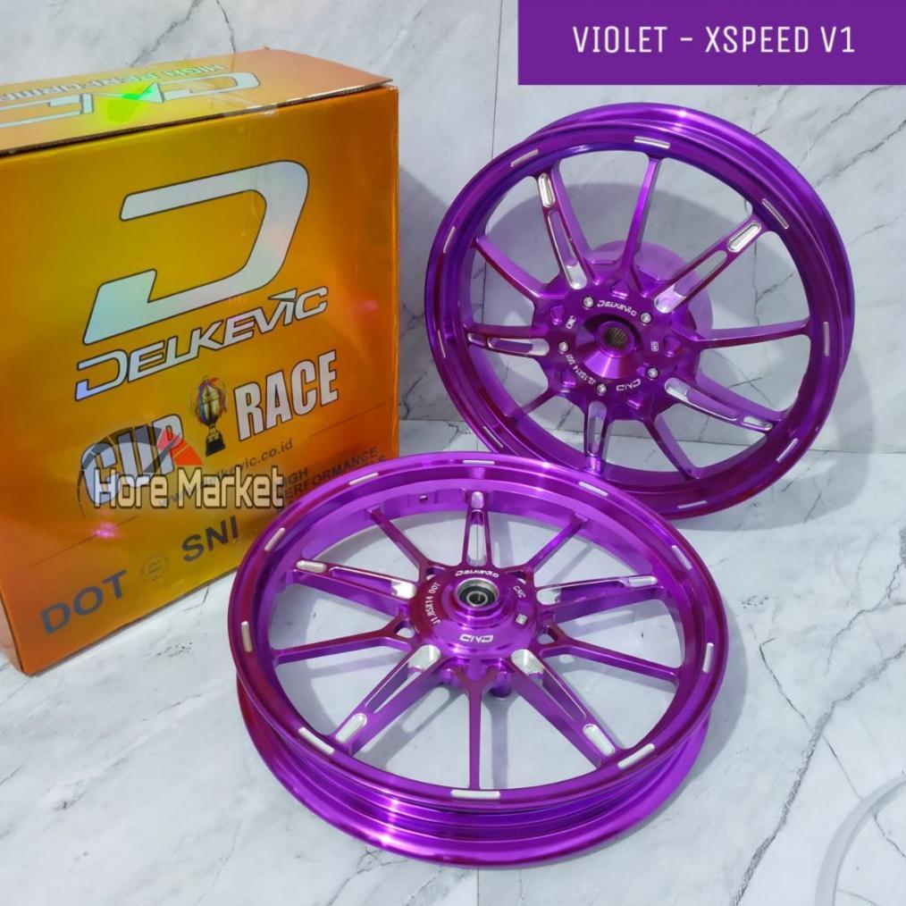 VELG DELKEVIC XSPEED V1 VARIO 125 150 / VARIO 110 / BEAT / SCOOPY / MIO SPORTY SOUL / MIO M3 / FINO 