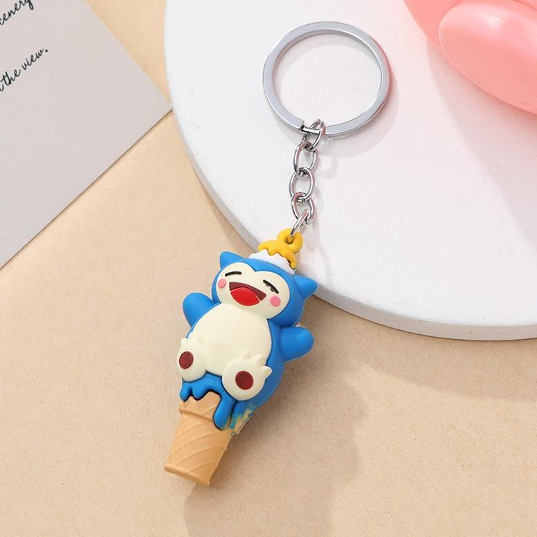 Gantungan Kunci Pokemon Pikachu Lucu Cute Keychain Souvenir Tas Anak