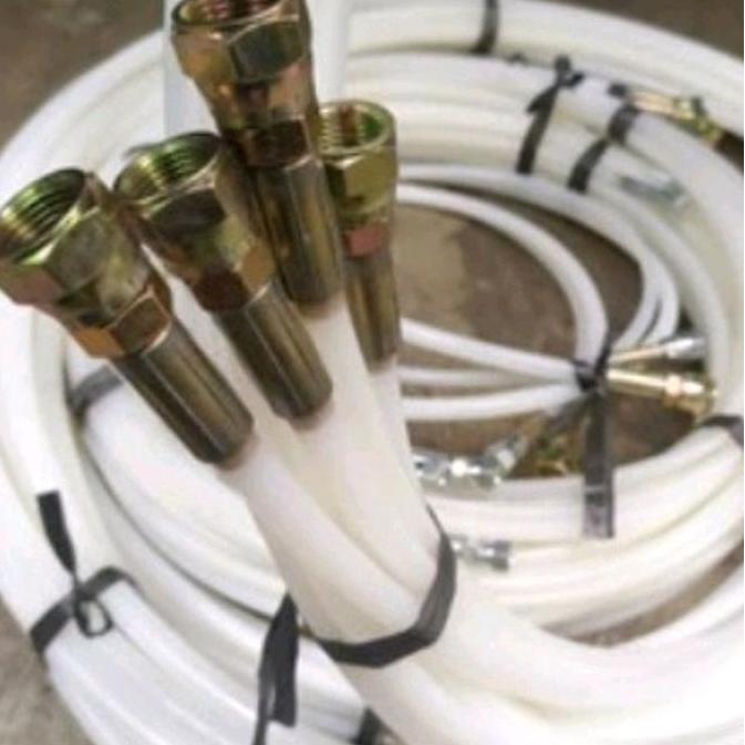 Selang Nylon Buat AC Panjang 5 Meter Ukuran 1/2 Inch Dan 5/8 Inch Tanpa Busa Pelindung AC Hanya Sela