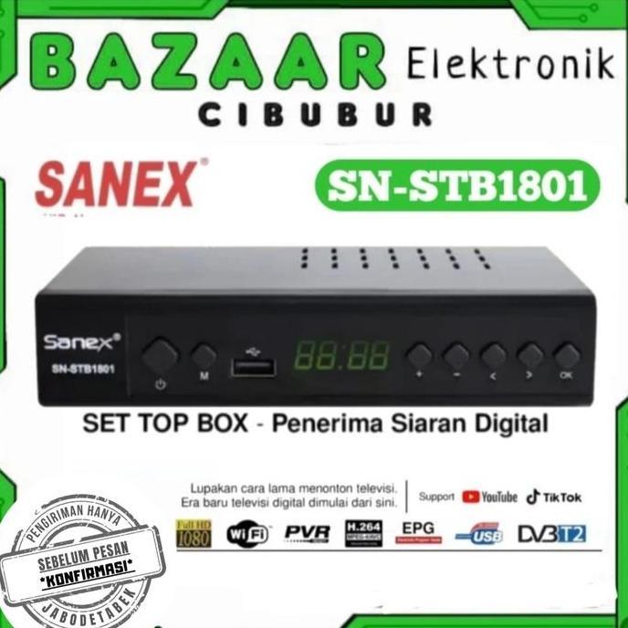 SET TOP BOX DIGITAL SANEX SNSTB1801 STB SANEX 1801 STB SANEX DIGITAL.