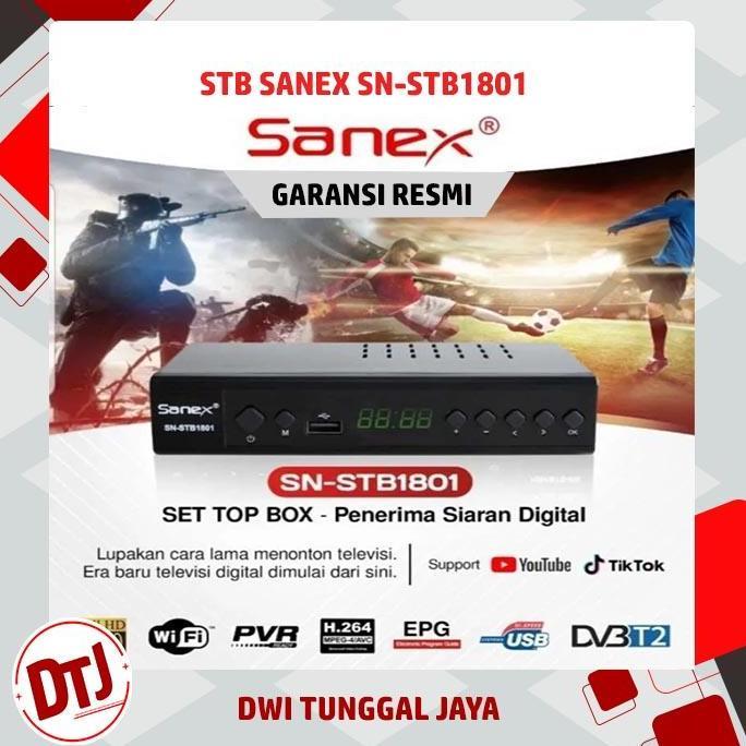 STB TV Digital Sanex 1801 SN-STB1801 Set Top Box Setup Box