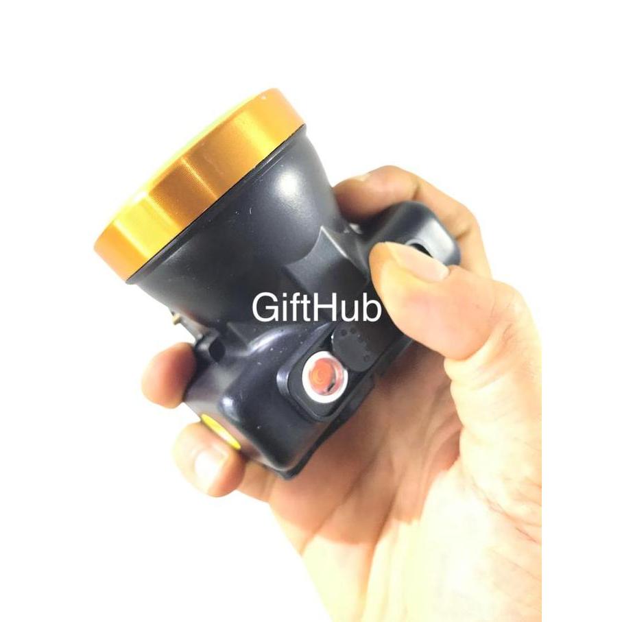 Spesial Senter Kepala Kawachi 10 Watt Ly-3107K + Mancis Elektrik + Led Bulb 7W