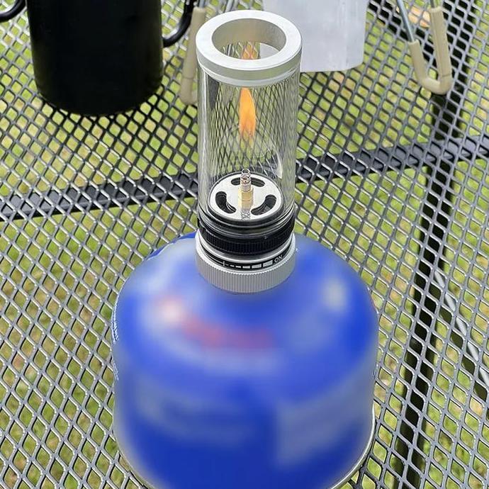 Terjangkau Coolcamp Portable Gas Lantern Lampu Lilin Gas Outdoor Camping