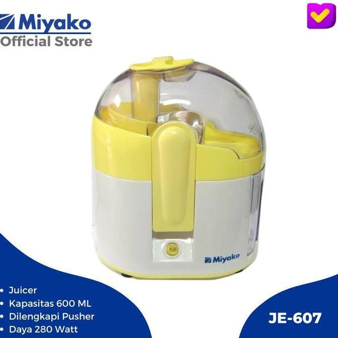 Juicer Miyako JE 607 600ml Miyako Juicer Buah Extractor Miyako JE607