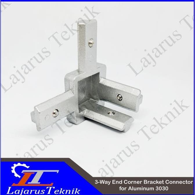 3-Way End Corner Bracket Connector for Aluminum 3030