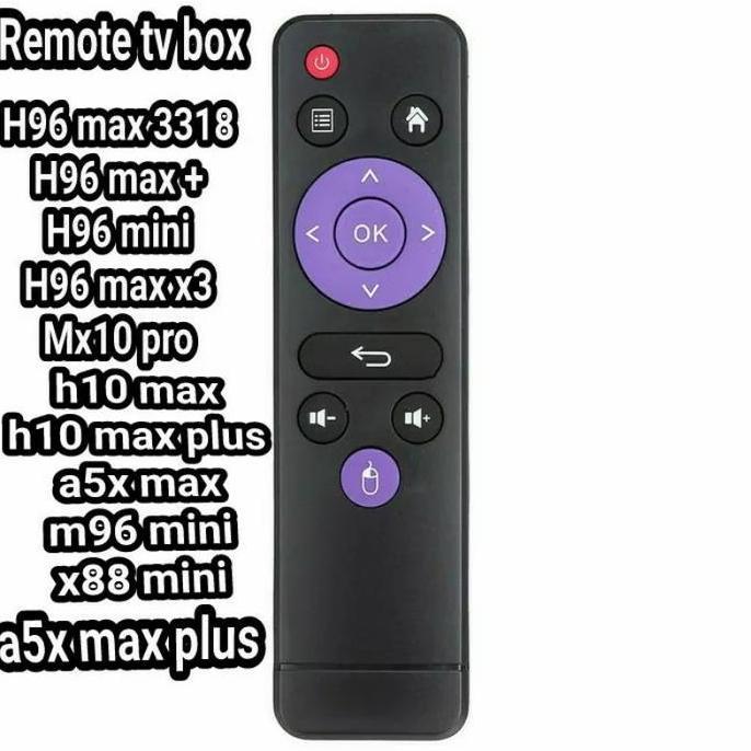 REMOTE UNTUK H96 MAX 3318 H96 MINI H10 A5X MAX PLUS H10 MAX P