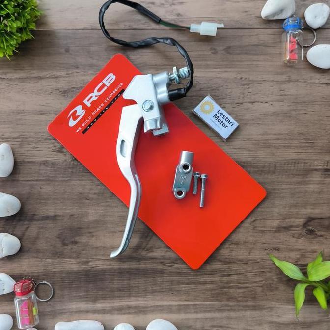 HANDEL HANDLE TUAS KOPLING E2 REM KIRI MIO VARIO BEAT SILVER ORI RCB