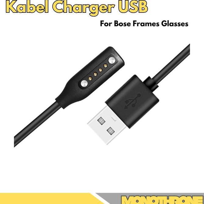 Kabel USB Power Charger For Bose Smart Frames Glasses Kacamata Sunglasses