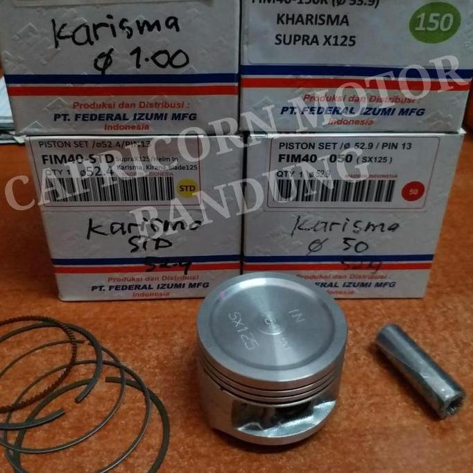 Piston Kit KARISMA SUPRA X 125 FIM PROMO