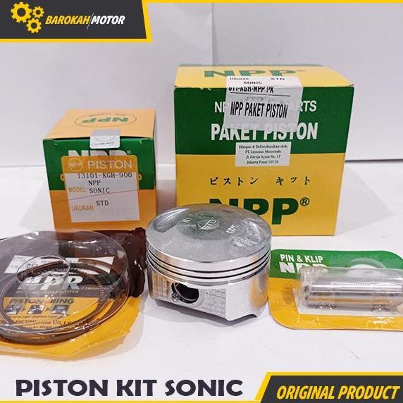 Piston Kit Seher Set SONIC 58 58.5 59 59.5 60 Pen 13 NPP HARGA SPESIAL