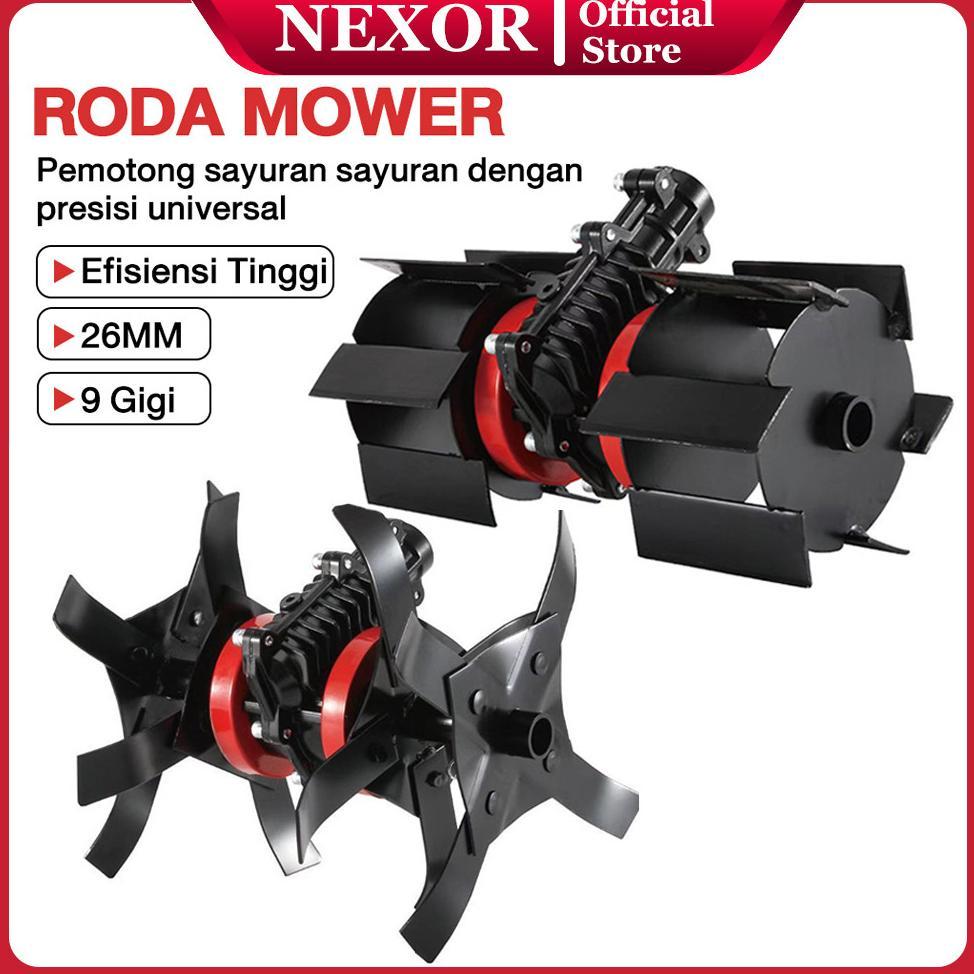 DESYAVANA - NEXOR PENGGEMBUR TANAH MESIN POTONG RUMPUT CAKAR CANGKUL SEKOP TILLING HEAD 26/9