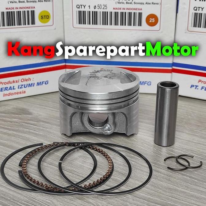 Piston kit FIM Vario110 Beat Blade Revo Absolute Karbu Pin 13 os 50 50.25 50.5 50.75 51 51.5 52 mm T