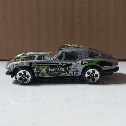 hot wheels corvette stingray 63 vette x-treme abu abu langka loose