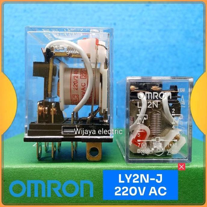 relay Omron ly2/ly2n 220vac 8kaki 10a PROMO
