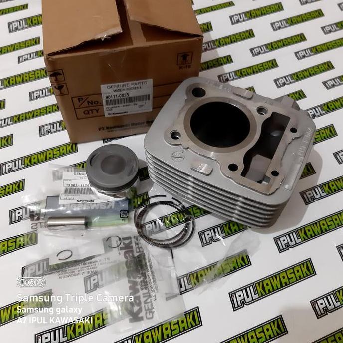 paket blok piston set standar klx 150 bf original ASLI