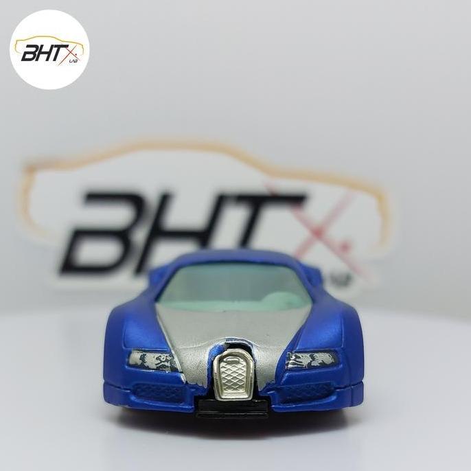 Hot Wheels Bugatti Veyron Satin Blue Hot Auction Loose 2010 Hotwheels