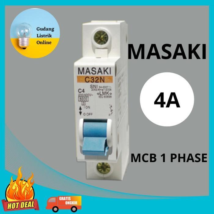 Super Sale Mcb Itami Murah, Masaki Itami Itami Termis/Mcb 2A/C2 4A/C4 6A/C6 10A/C10 16A/C16 Berkuali