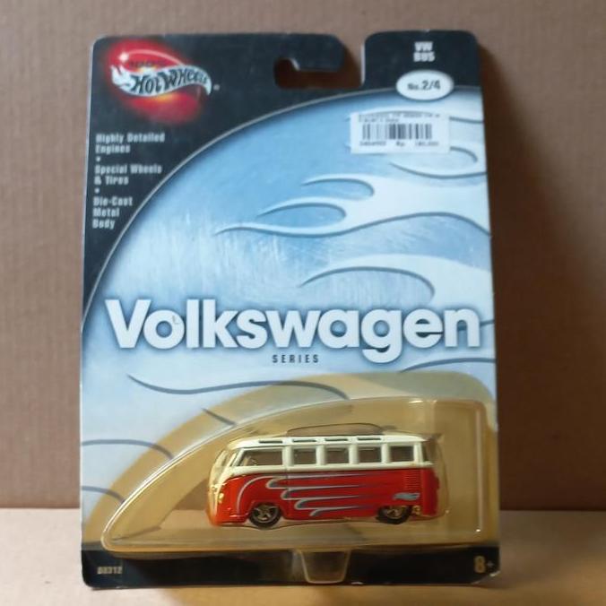hot wheels 100% vw bus volkswagen microbus t1 open body (s)