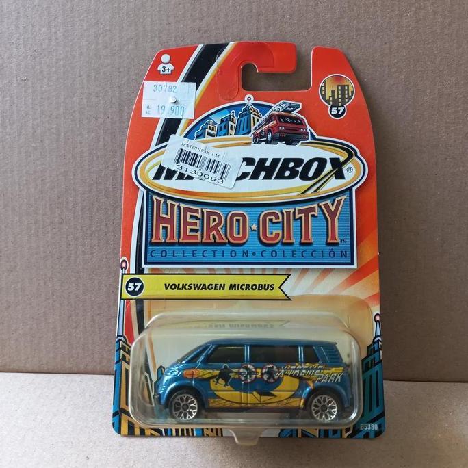 matchbox volkswagen microbus hero city diecast (s)