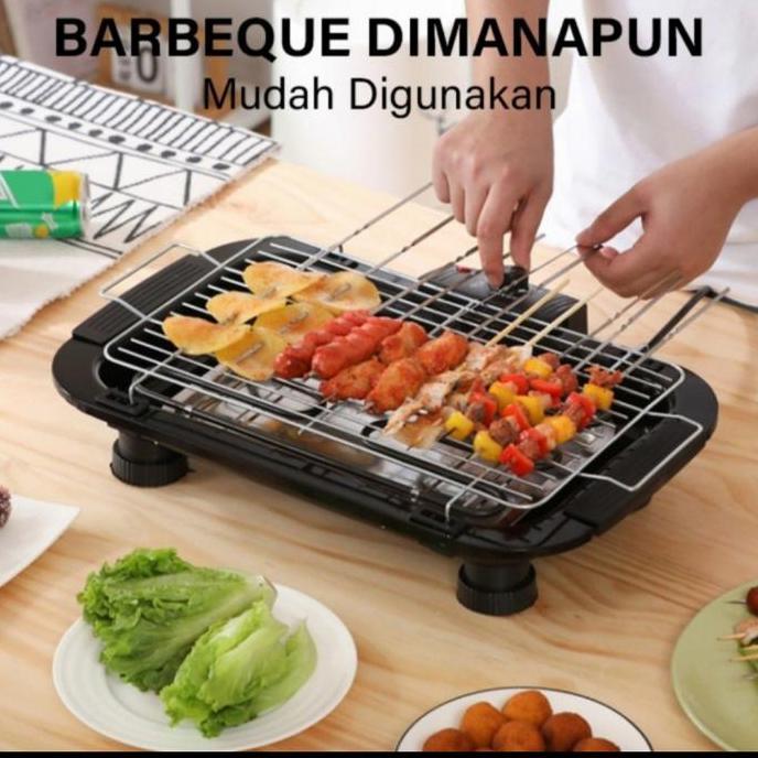 ELECTRIC BBQ GRILL panggangan listrik BBQ portable pemanggang sate ARG