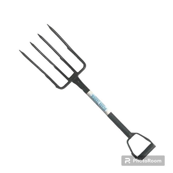 Garpu Injak Tanah 4 Gigi - Garuk Pertanian