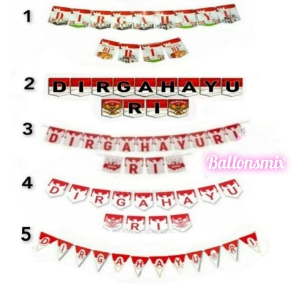 Banner Dirgahayu Ri / Banner Hut Ri New