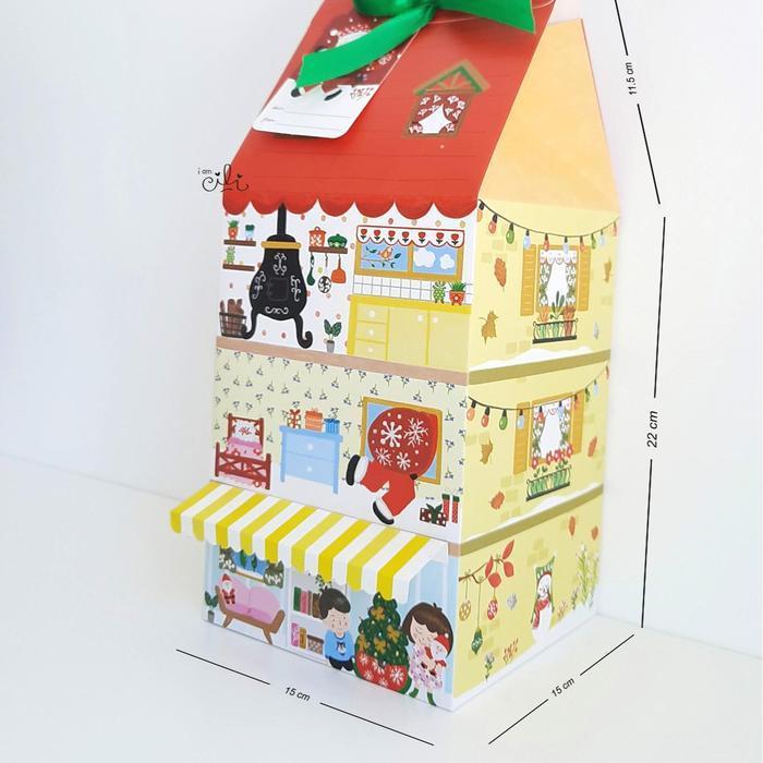 (3Toples500-Ch03) Dus Kue Kering Natal 3 Toples 500Gr (Isi10)