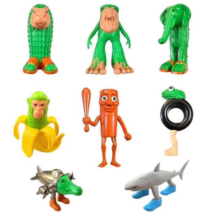 Mainan Action Figure Anomali Tung Tung Tung Sahur Tralalelo Tralala Bombardilo Crocodilo Karakter Ik