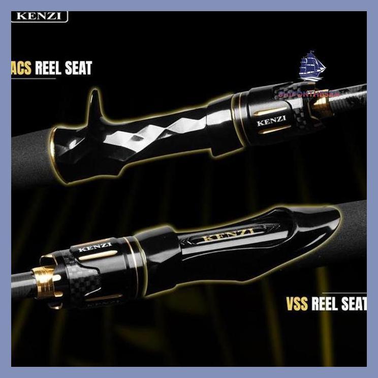 (PANCING) ROD JORAN KENZI BRENIO PRO 702 HOLLOW CARBON ROD PANCING REEL GOOD QUALITY