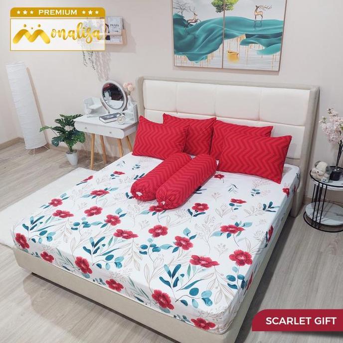 SPREI MONALISA TINGGI 30 UKURAN 160X200X30 / 160X200 TINGGI 30