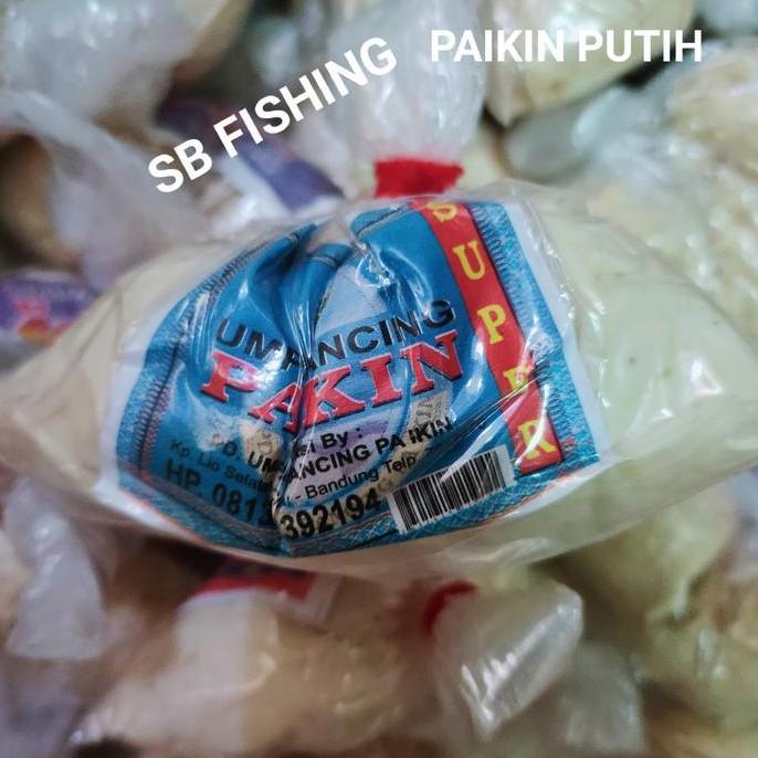 umpan dasaran paikin putih besar wangi bervarian