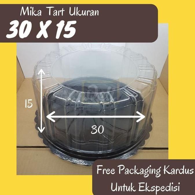 New- Mika Tart Bulat / Mika Kue Ulang Tahun / Tempat Kue Tart Diameter 30cm