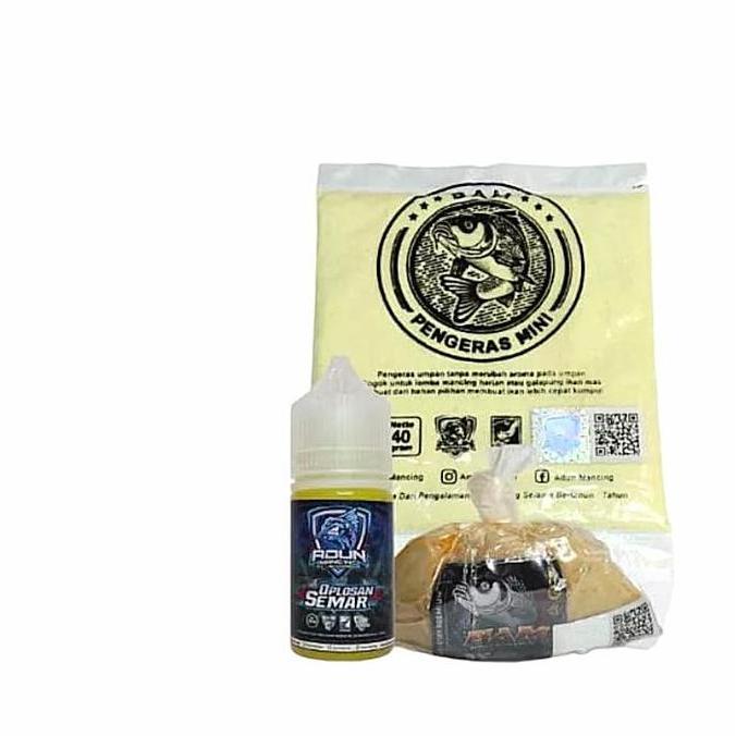 paket bam adun mancing paket juara umpan ikan mas