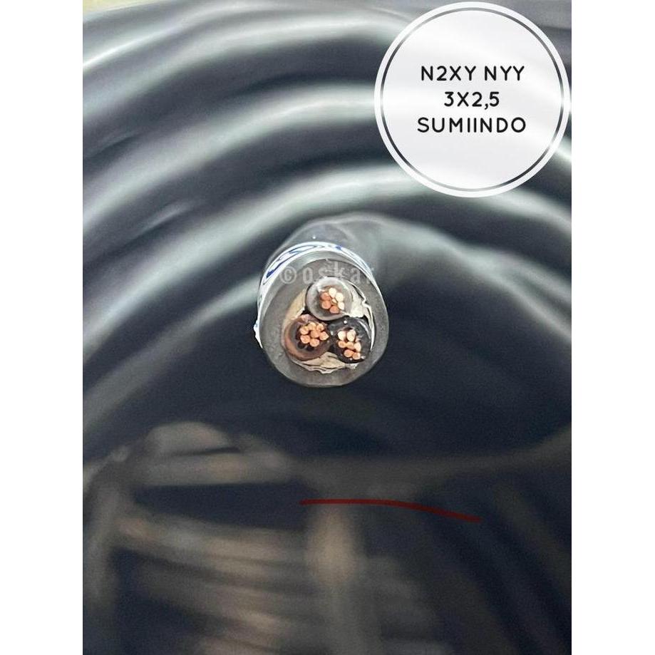 KABEL LITRIK NYY N2XY 3X2,5 SUMIINDO (SNI)