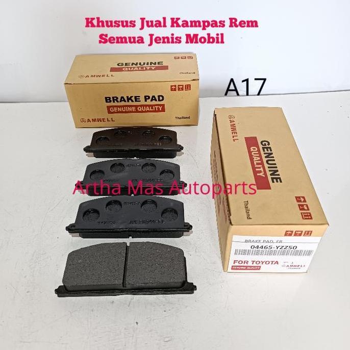 Kampas Rem Depan All New Corolla / Brake Pad All New Corolla