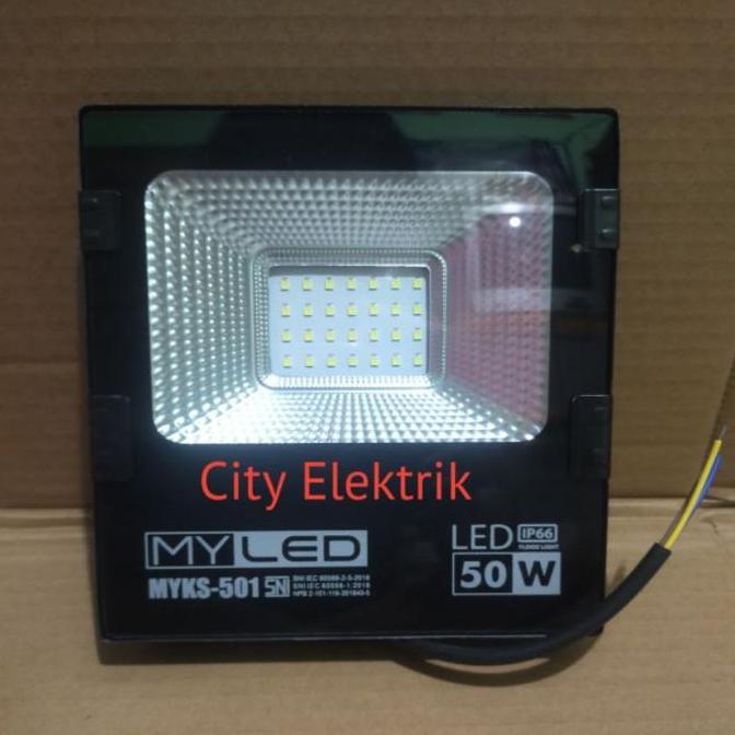 New- Lampu Sorot / Lampu 50 Watt MY LED ( Putih )